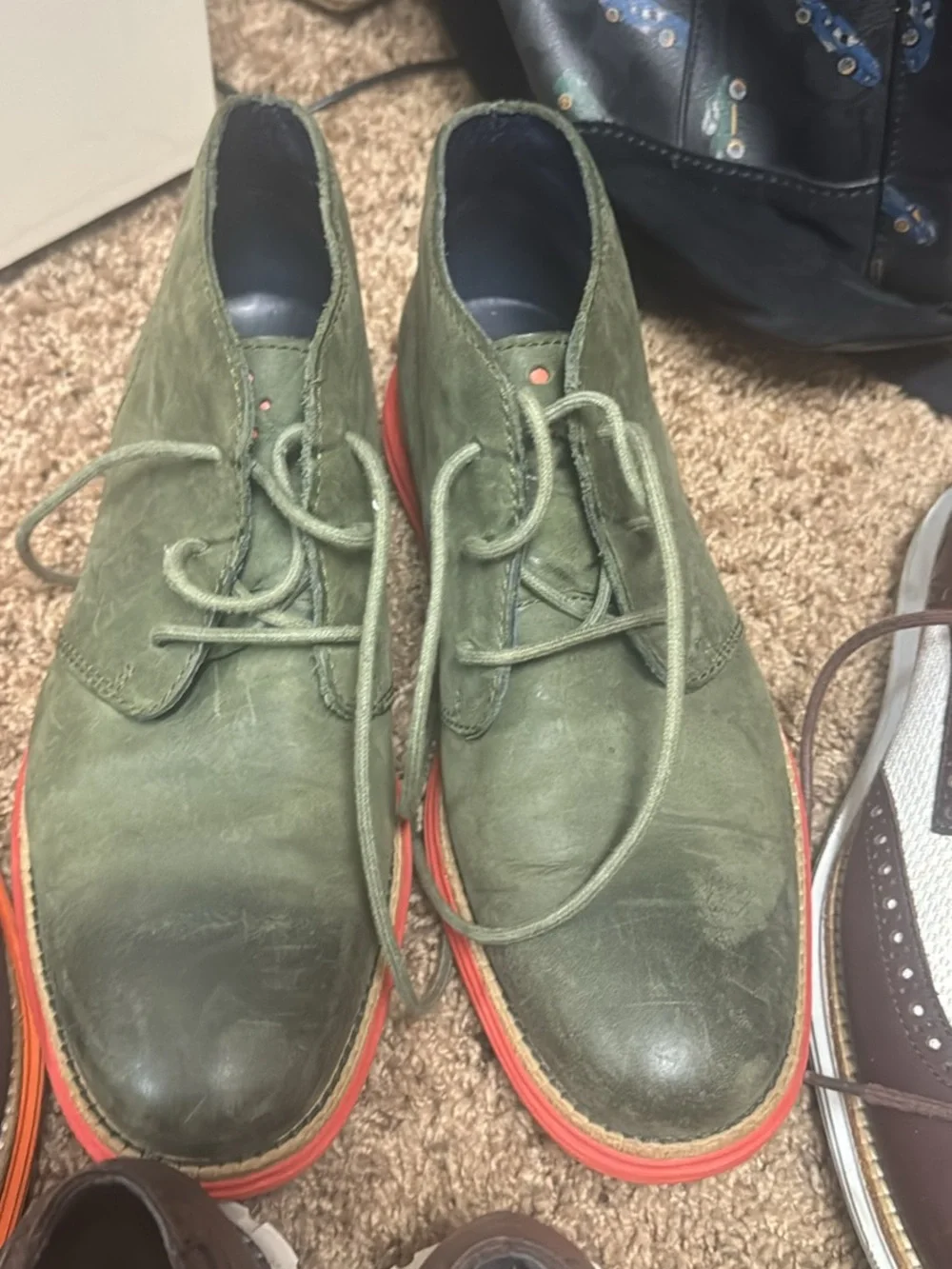 Cole Haan different styles and colors. Wingtip Derby Oxfords